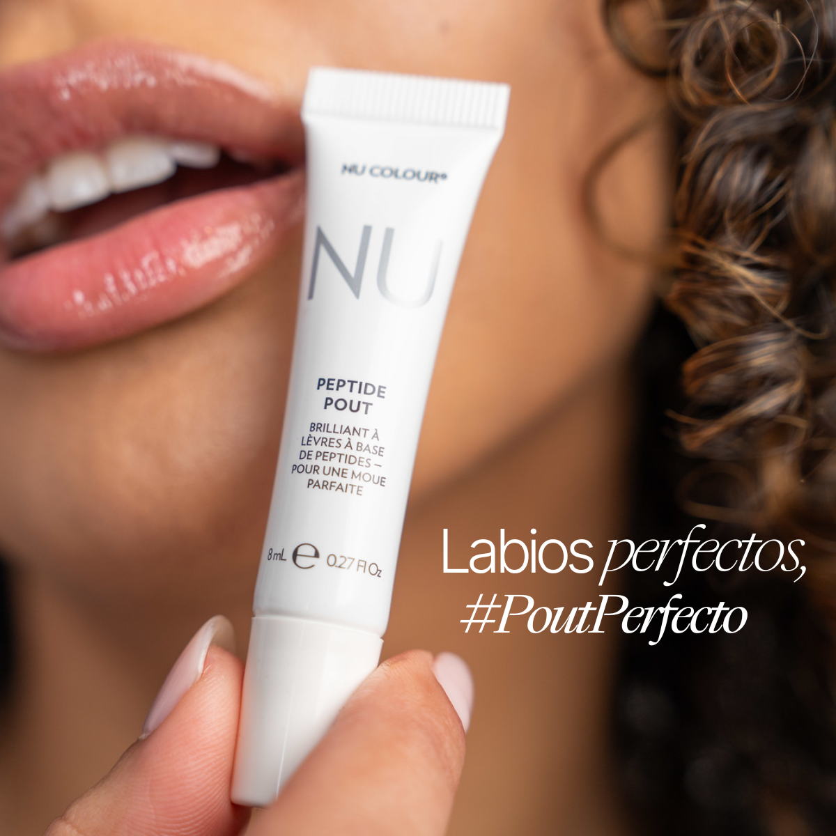 NU Colour® Peptide Pout – Brillo de labios con péptidos