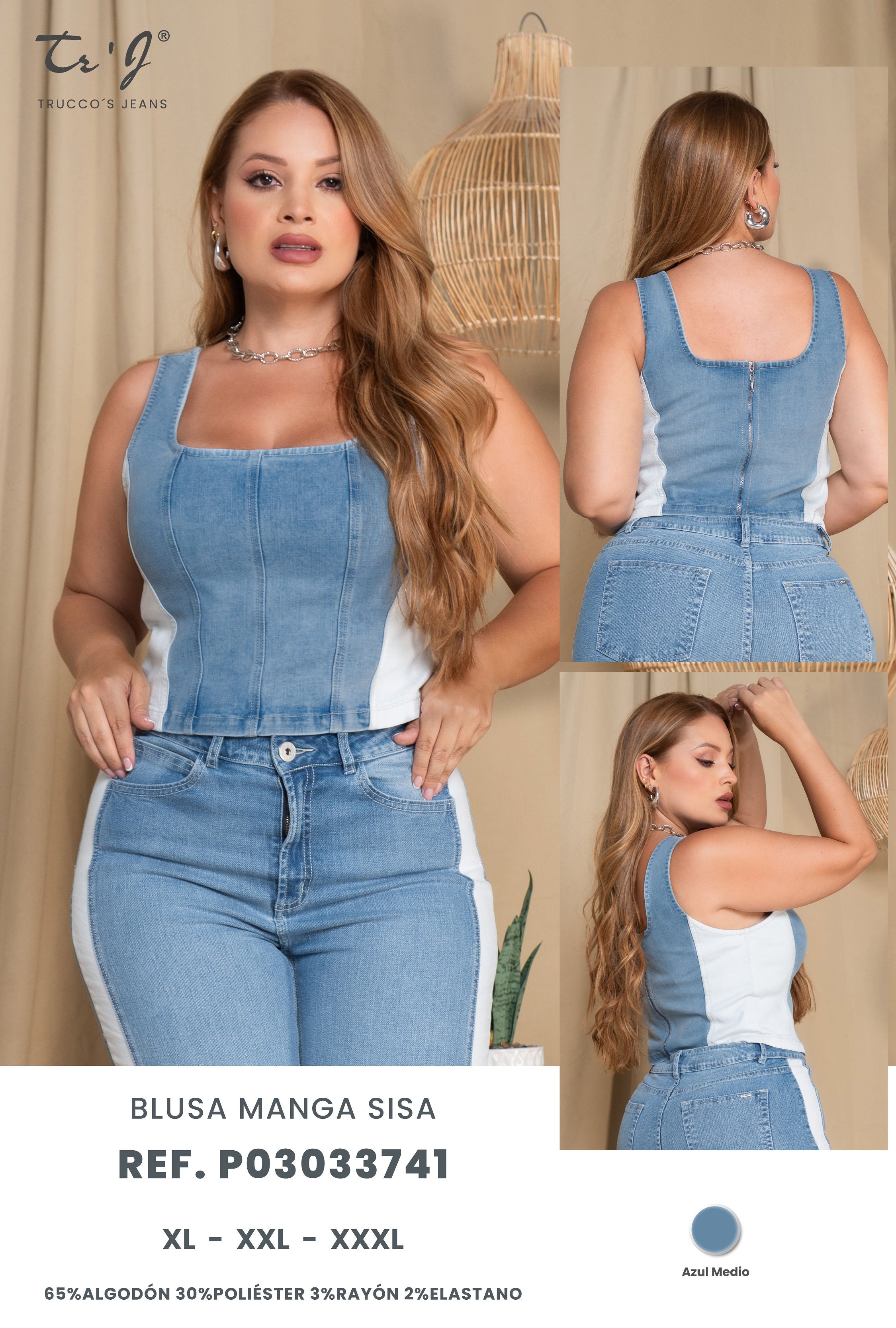 Blusa Manga Sisa
